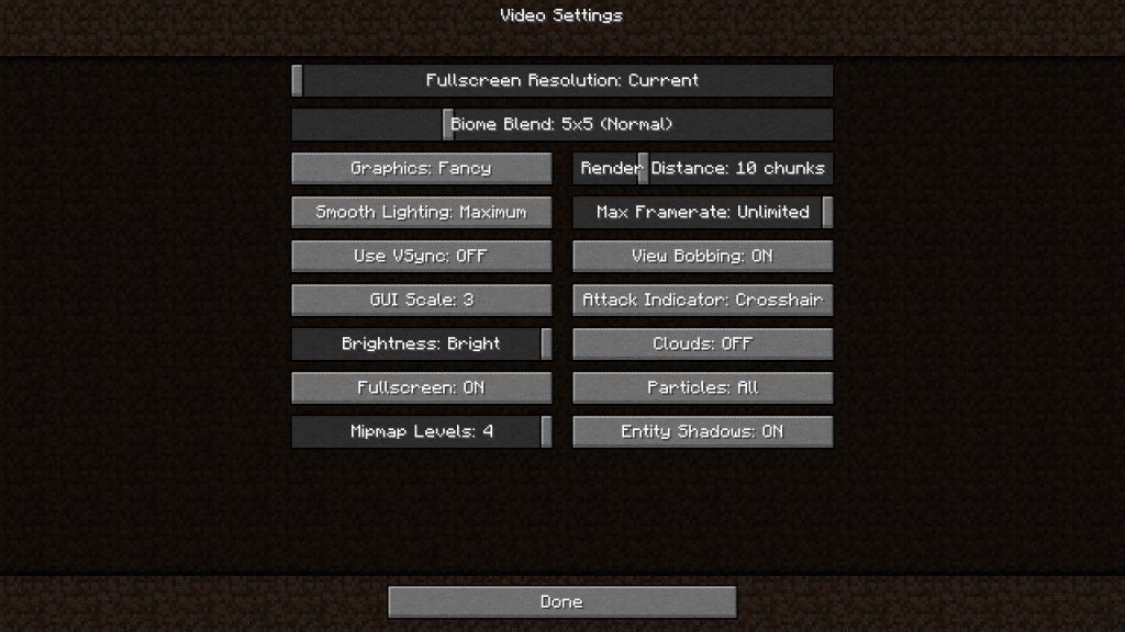 Best Minecraft Settings For Fps In 1 16 3 Fortsettings Com